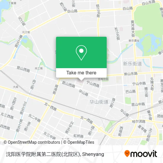 沈阳医学院附属第二医院(北院区) map