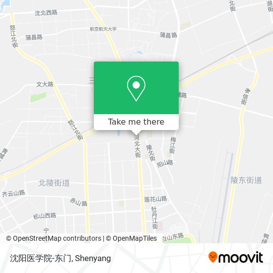 沈阳医学院-东门 map