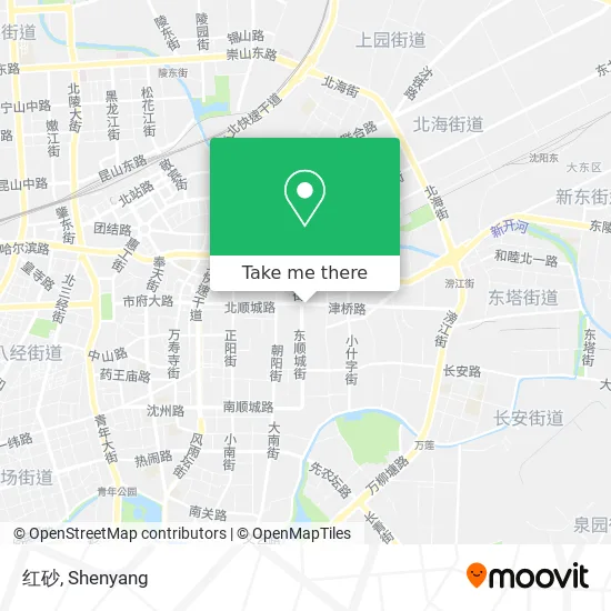 红砂 map