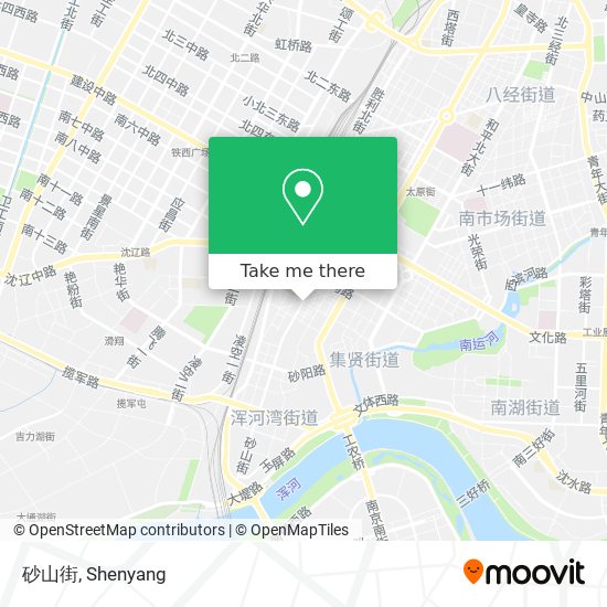 砂山街 map