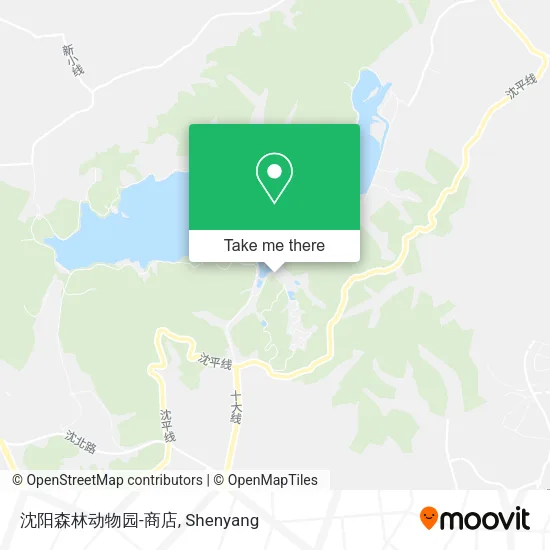 沈阳森林动物园-商店 map
