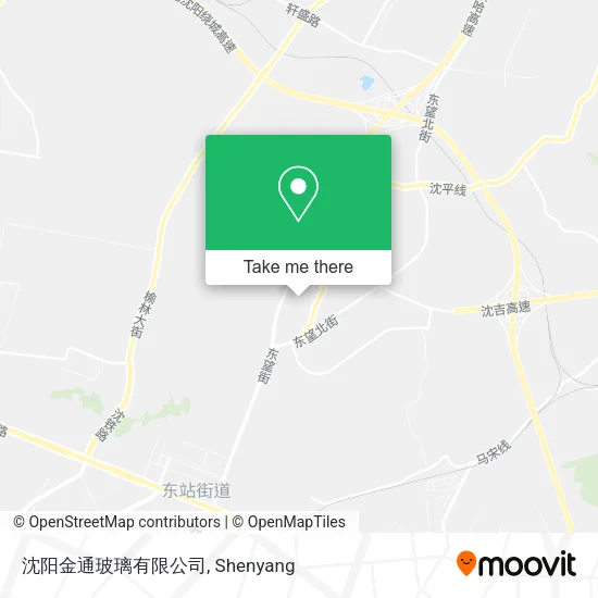 沈阳金通玻璃有限公司 map