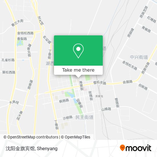 沈阳金旗宾馆 map