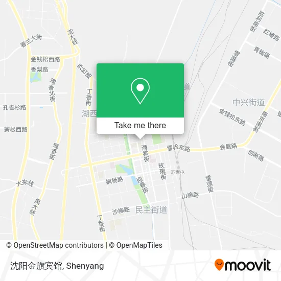 沈阳金旗宾馆 map