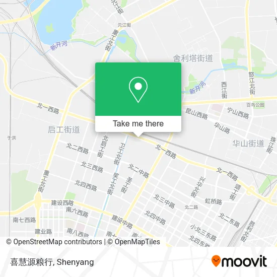 喜慧源粮行 map