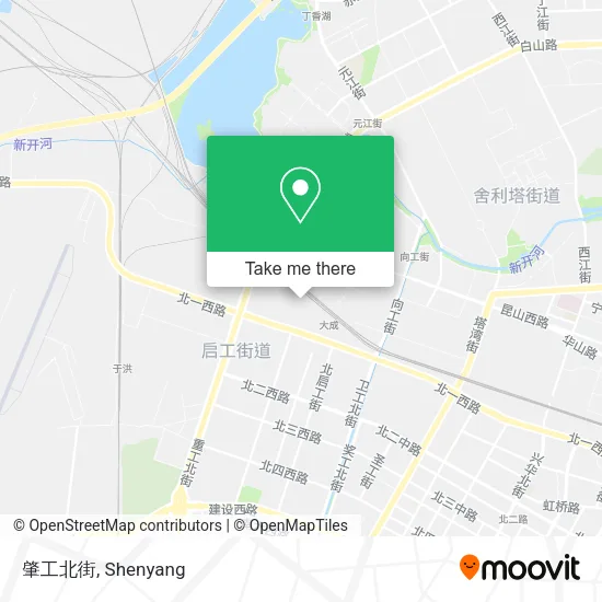 肇工北街 map