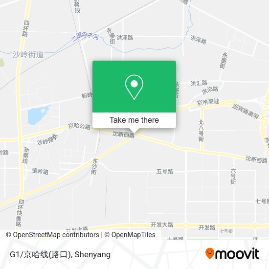 G1/京哈线(路口) map