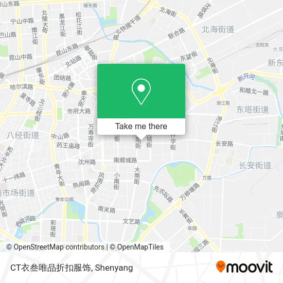 CT衣叁唯品折扣服饰 map
