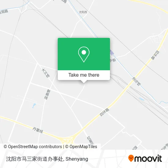 沈阳市马三家街道办事处 map