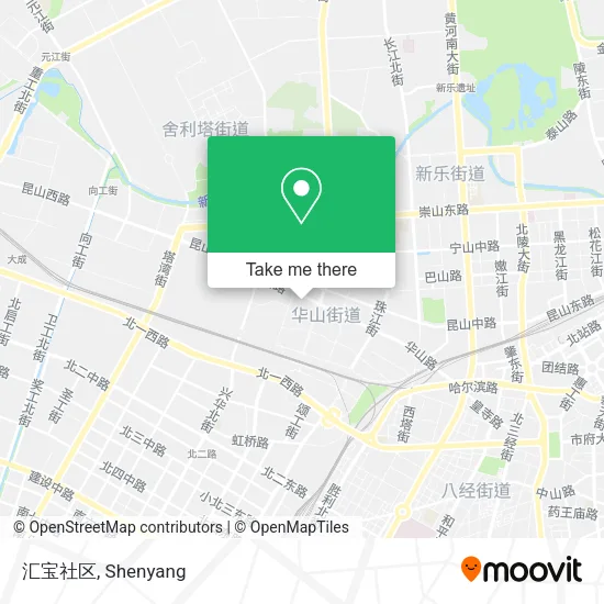 汇宝社区 map