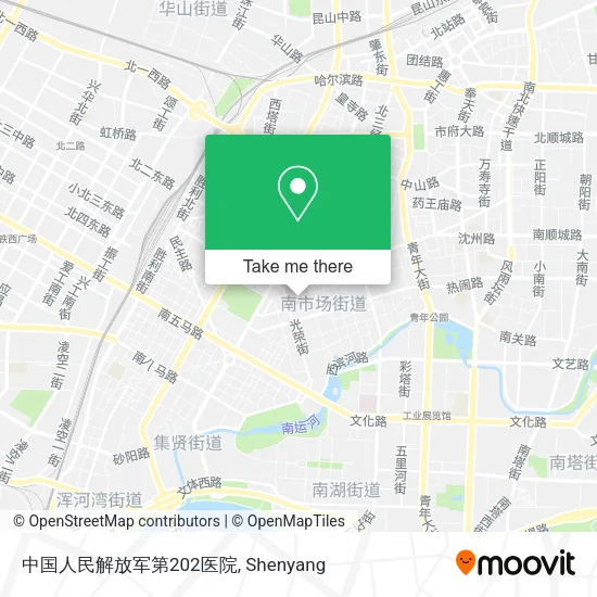 中国人民解放军第202医院 map