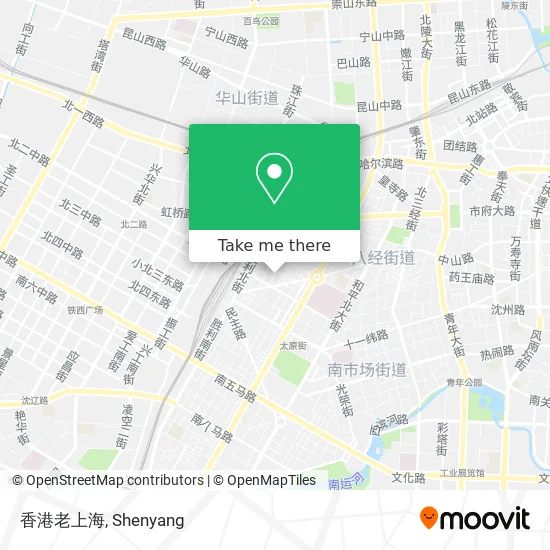 香港老上海 map