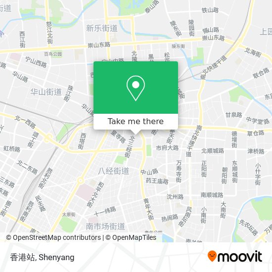 香港站 map