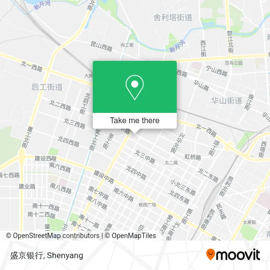 盛京银行 map