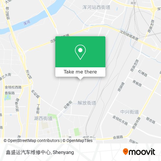 鑫盛运汽车维修中心 map