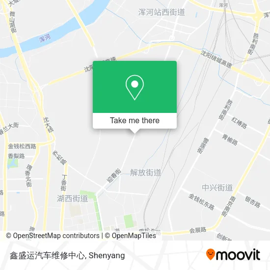 鑫盛运汽车维修中心 map
