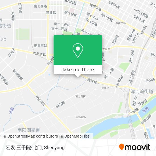 宏发·三千院-北门 map