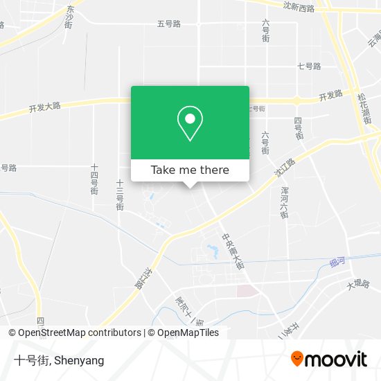 十号街 map