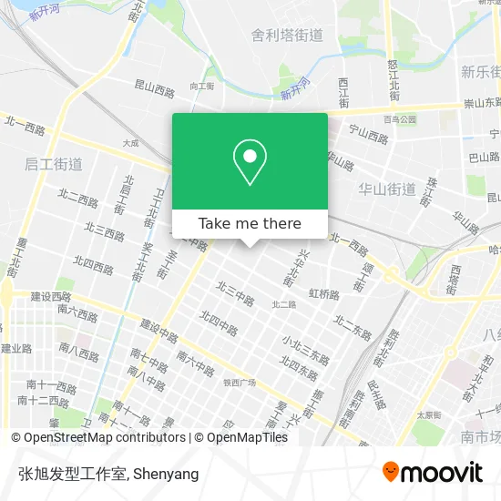 张旭发型工作室 map