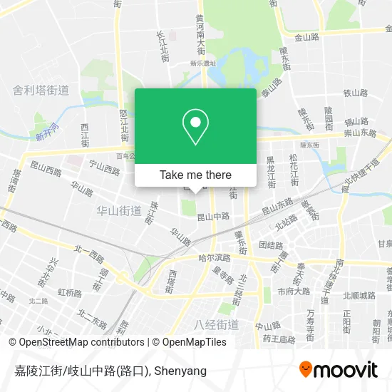 嘉陵江街/歧山中路(路口) map