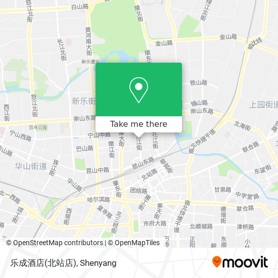 乐成酒店(北站店) map