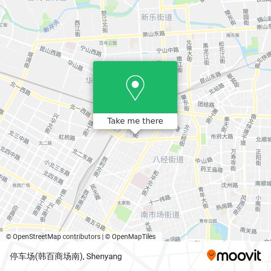 停车场(韩百商场南) map