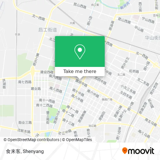 食来客 map