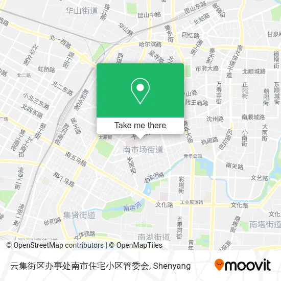 云集街区办事处南市住宅小区管委会 map