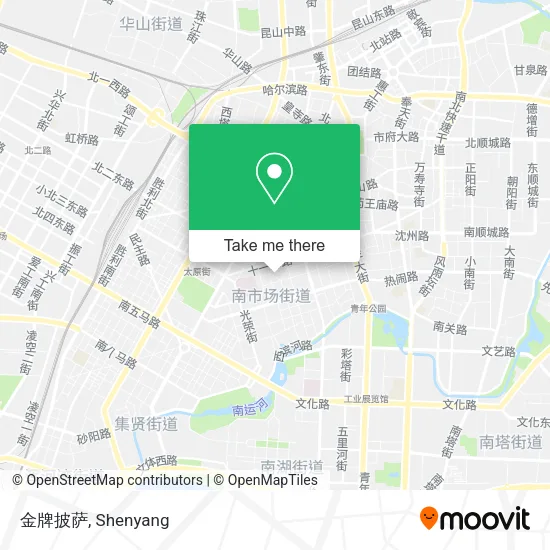 金牌披萨 map