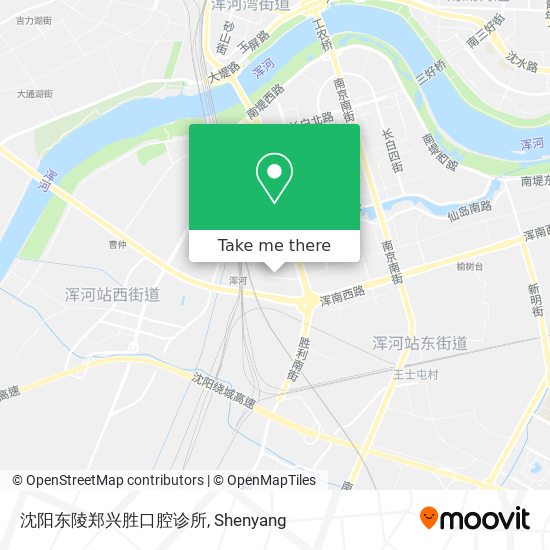 沈阳东陵郑兴胜口腔诊所 map