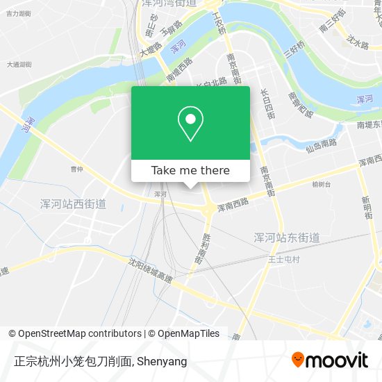 正宗杭州小笼包刀削面 map