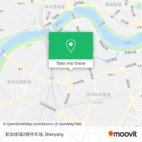 新加坡城2期停车场 map