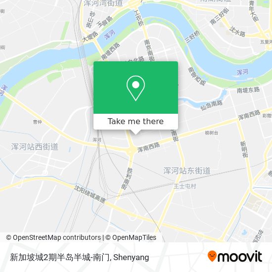 新加坡城2期半岛半城-南门 map