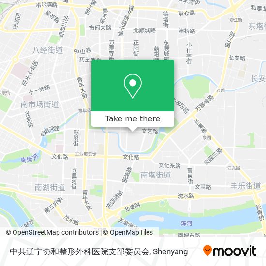 中共辽宁协和整形外科医院支部委员会 map