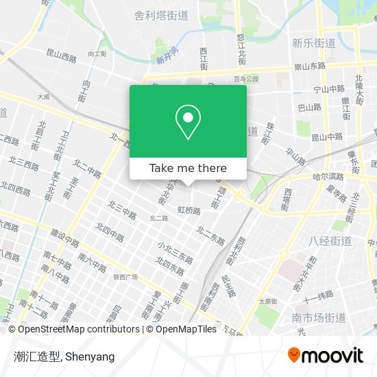 潮汇造型 map