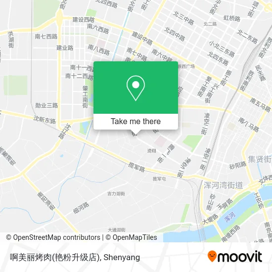 啊美丽烤肉(艳粉升级店) map