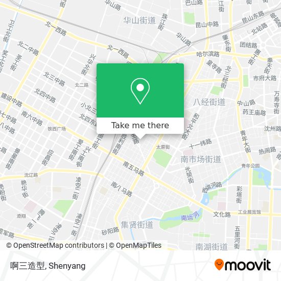 啊三造型 map