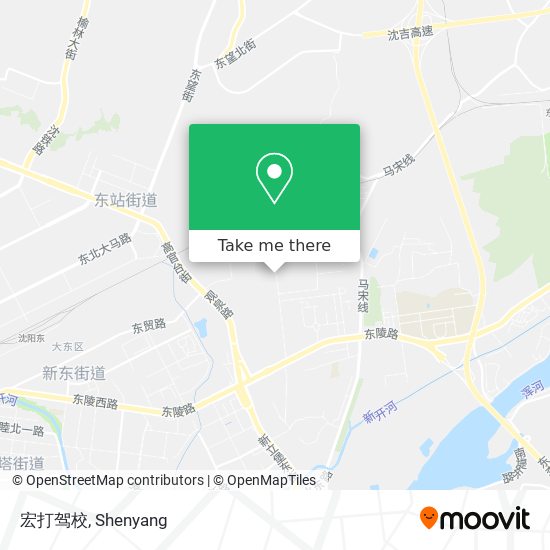 宏打驾校 map