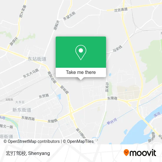 宏打驾校 map