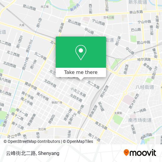 云峰街北二路 map