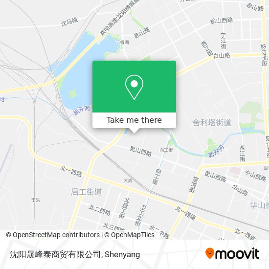 沈阳晟峰泰商贸有限公司 map