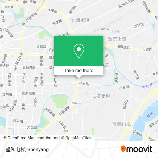 盛和电梯 map