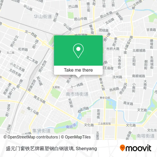 盛元门窗铁艺牌匾塑钢白钢玻璃 map