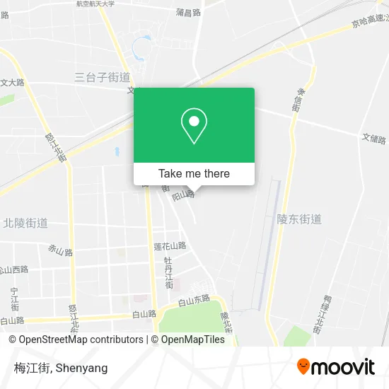 梅江街 map