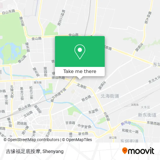 吉缘福足底按摩 map