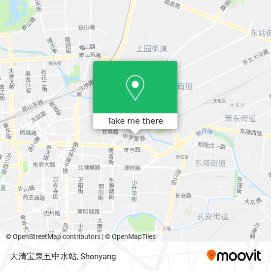 大清宝泉五中水站 map