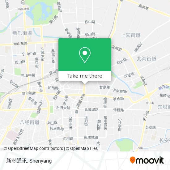 新潮通讯 map