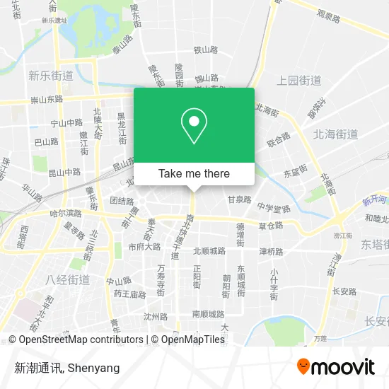 新潮通讯 map