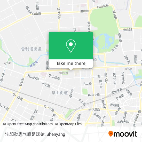 沈阳勒思气膜足球馆 map