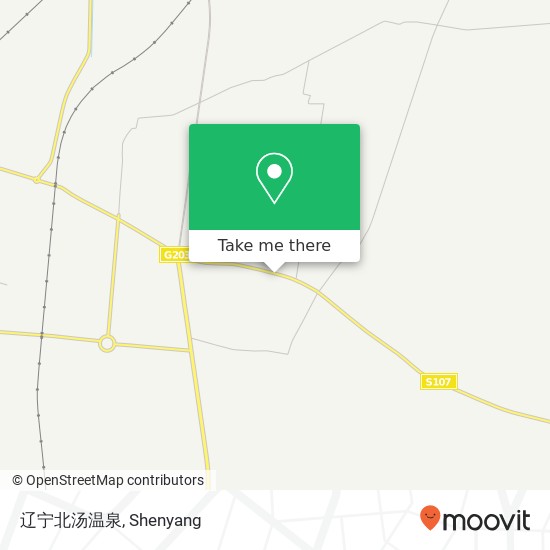辽宁北汤温泉 map